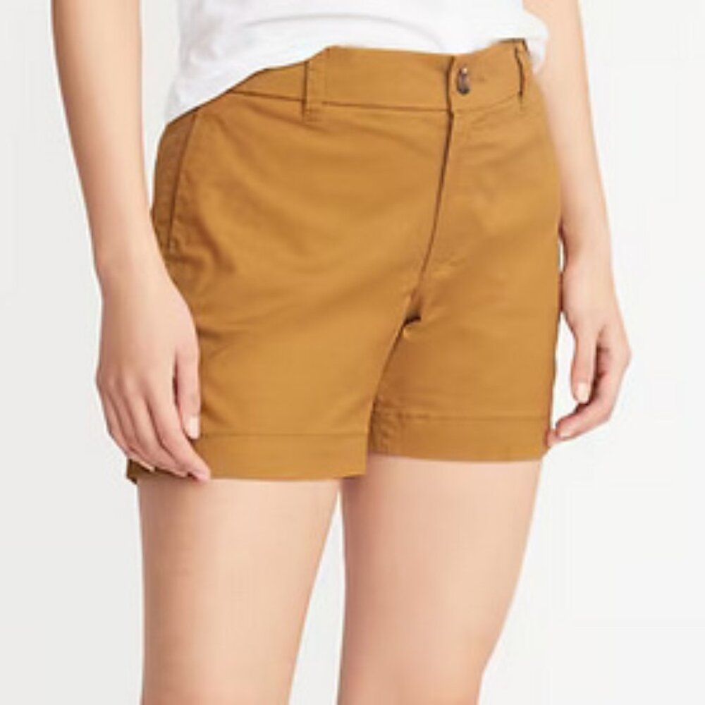 Old Navy Mid-Rise Twill Everyday Shorts for Women
